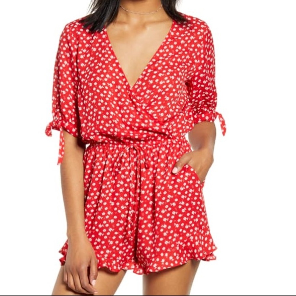 Floral Romper- From Nordstrom